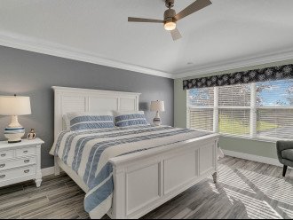 Master Suite - King Bed - Cove Lighting