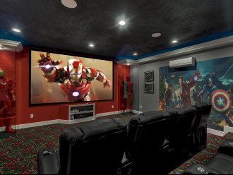 Welcome To Hangar TWO! Incredible Movie Theater-Watch Movies And TV-Play Video Games