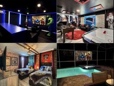 Amazing-2 Theaters (1 Poolside)-2 Game Rooms-3 Themed Bedrooms-W Facing Pool/Spa