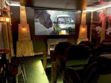 New-Jurassic Park Themed Game Room & Theater-Plus Poolside Bar Counter & Theater
