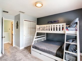 5th Bedroom - (Bunk Beds W/ Trundle - 2nd Floor)