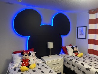 Themed Mickey Mouse Bedroom