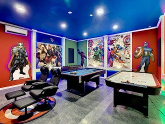 Have Great Fun In This Incredible Game Room