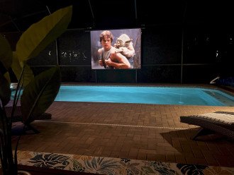 Watch Your Favorite TV Shows And Movies On The Poolside Theater