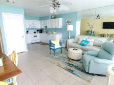 Southwind Condo L-3. Ground floor, Gulf view. Safe, family & budget friendly.