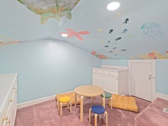 Feels like you're under the sea in our Game Room