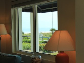 Ocean View from the working desk
