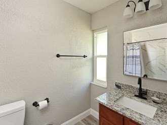 Stunning Master Bathroom #2 with Granite Vanity & Gorgeous Tile Work
