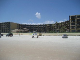 Beach View of the Hawaiian Inn Resort