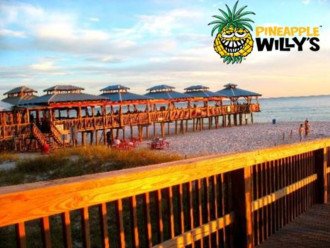 Pineapple Willy's Restaurant is 1.4 miles from the condo and offers a diverse casual dining menu with seafood, cocktails, and more.