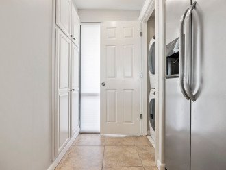 You’ll love the convenience of the washer and dryer, just off the kitchen.