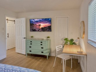King Bedroom with Smart TV