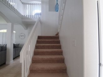 Stairs going to the 2nd floor