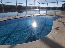 Electric Heated Private Pool in a 4 Bed 3 Bath 2 Story Home