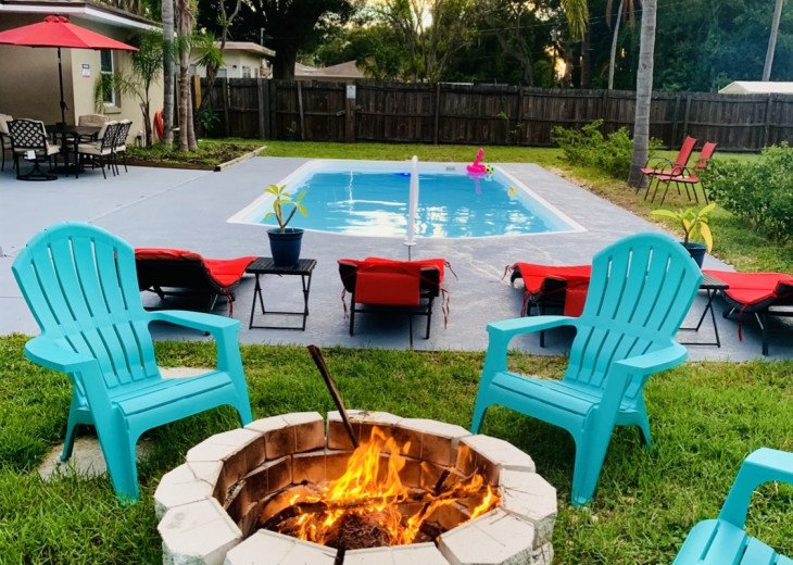 Heated pool home, 9 minutes to Clearwater beach #1