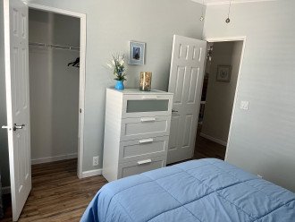 Dresser and closet of bedroom #4