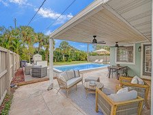 3/2 Private pool oasis minutes from beach and Atlantic Ave in Delray
