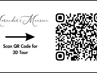 Scan this QR code to take a virtual stroll through Marauder's Mansion!