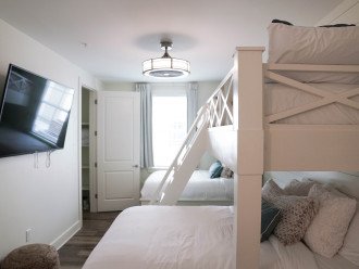 BRAND NEW, first floor, modern beachy style two bedroom condo, sleeps 10 #1