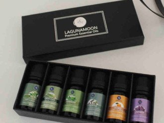 Choose from 6 different 100% essential oils such as lavender, tea tree, orange, and lemongrass. Or create your own scent with our aromatherapy mist diffuser.
