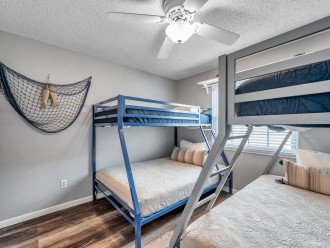 Guest Bedroom #2- Twin Bunk Beds