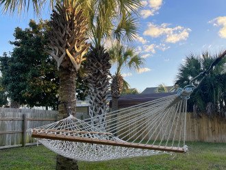 Backyard hammock