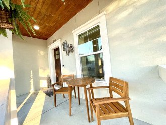 Front porch and sitting area