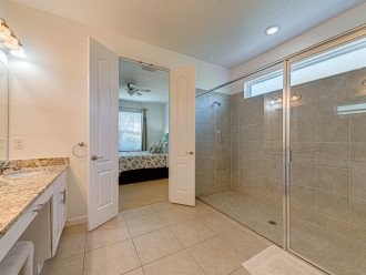 Bathroom with walk in shower