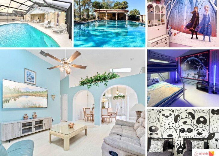 Themed family-oriented villa w/ private & community pool!