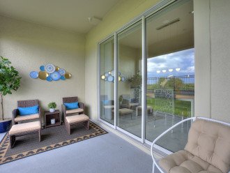 Seating Area Beside the Private Pool