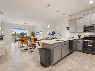 Kitchen with Large Counters