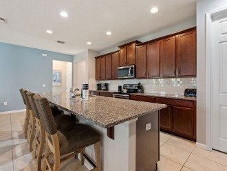 Kitchen with granite counter-top