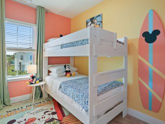 Bunk room with 2 x twin beds in bunk configuration