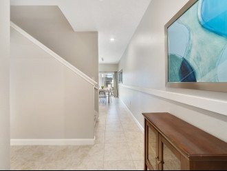 Hallway to the family room