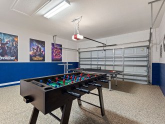 Games room - Ping Pong and Foosball!