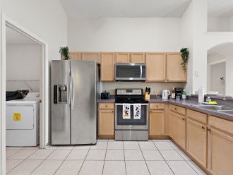 Modernized and well-equipped kitchen