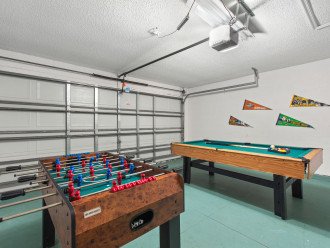 Garage games room