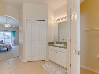 The second ensuite bathroom, to the second bedroom