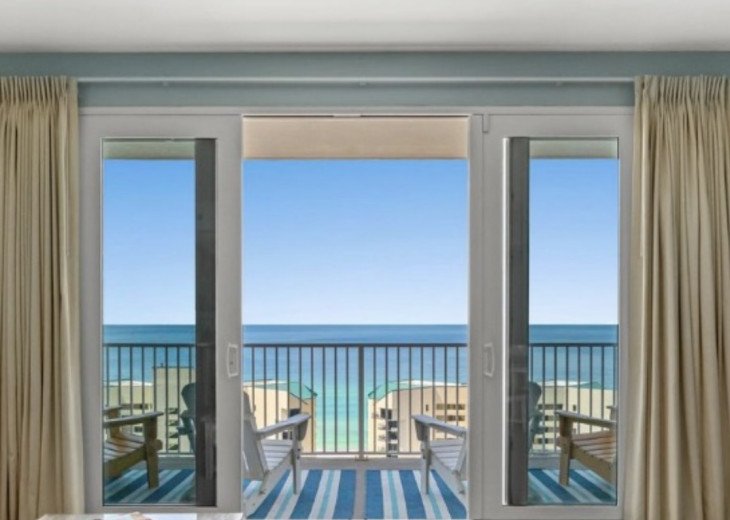 “JUST BREATHE “ Amazing Panoramic Gulf View ! Beach Chairs/ Umbrella Service! #1
