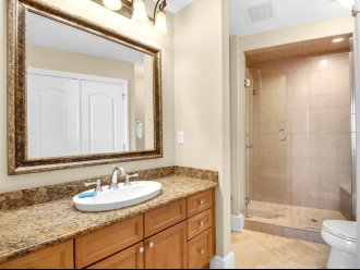 Private Bathroom #2 with Walk in Shower