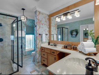 Huge Private Primary Bathroom with Walk-in Shower