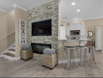 1st Floor Living Area TV (fireplace inoperable)