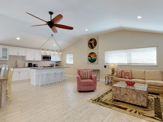 201 69th AMI Beach Home, Living Room with Kitchen