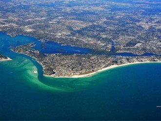 View of Siesta Key from Above