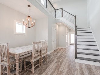 Staircase/Dining Area