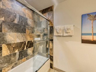 Walk-in Shower of Master Bathroom of Manatee Suite at AMI Beach Lagoon
