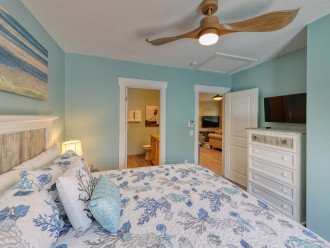 Master Bedroom of Pelican Suite at AMI Beach Lagoon