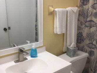 Guest full bath with tub / shower