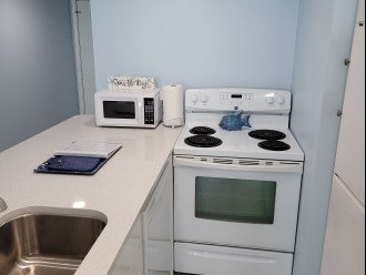Electric stove and microwave