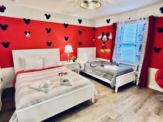 Mickey and Minnie Bedroom